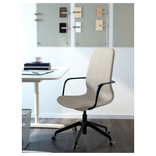Ikea beige office chair new arrivals
